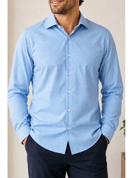 Calvin Klein Other - Calvin Klein Steel+ Slim Fit Stretch Non-Iron Men's Dress Shirt, Medium 15 34/35